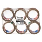 Adhésifs d'emballage TESA polypropylène havane 66 mx50mm  x6 - Fiducial
