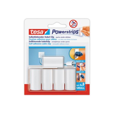 5 fixations pour câbles + 6 mini powerstrips  - Fiducial