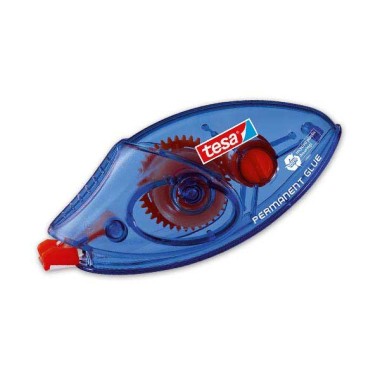 Roller de colle jetable TESA - Colle permanente - 8,5 m x 8,4 mm  - Fiducial