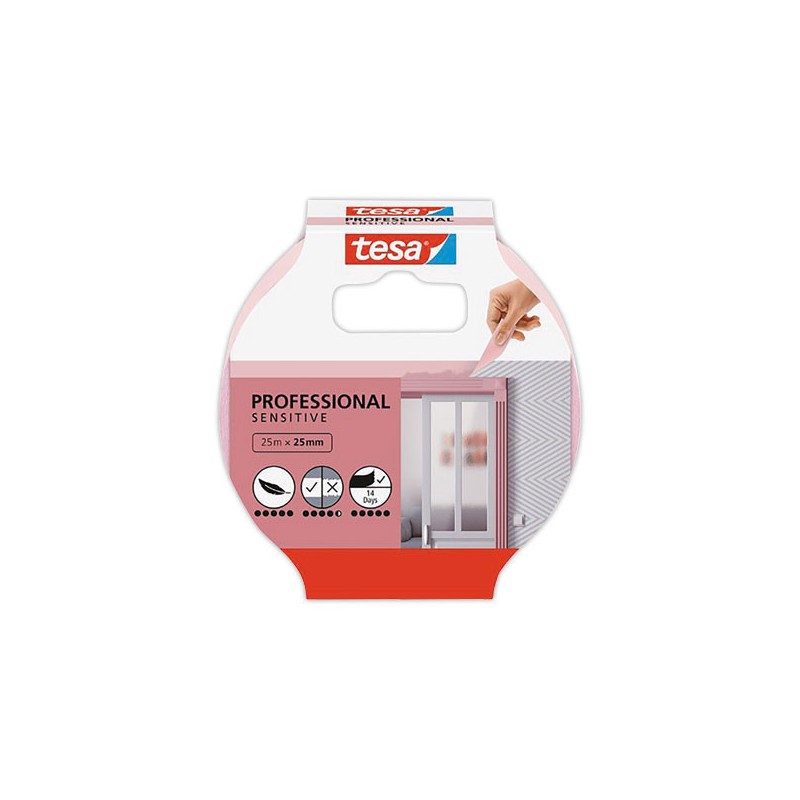 Ruban Tesa masquage Professional 25 m x 25 mm  - Fiducial