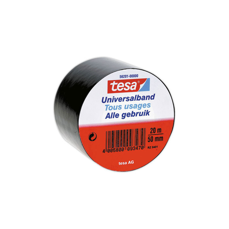 Rouleau d'adhésif PVC pour réparation TESA - 20m x 50mm  - Fiducial