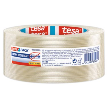Adhésif armé Ultra résistant TESA - 50m x 50 mm  - Fiducial