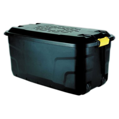Bac de rangement STRATA Heavy Duty 145L noir  - Fiducial