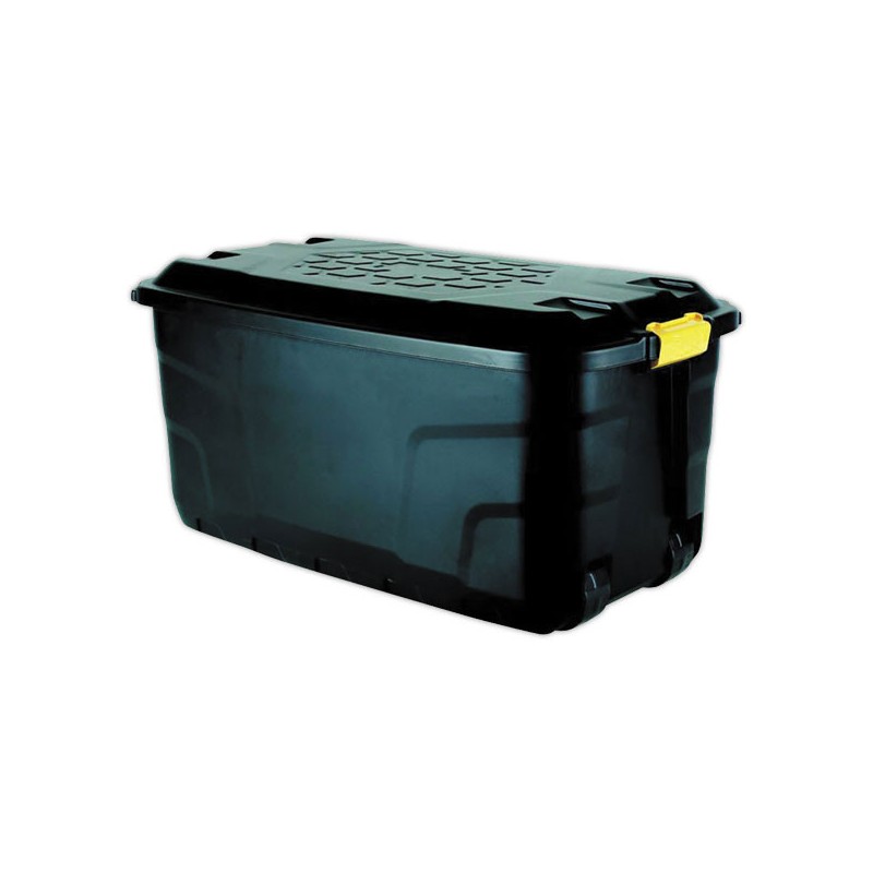 Bac de rangement STRATA Heavy Duty 145L noir  - Fiducial