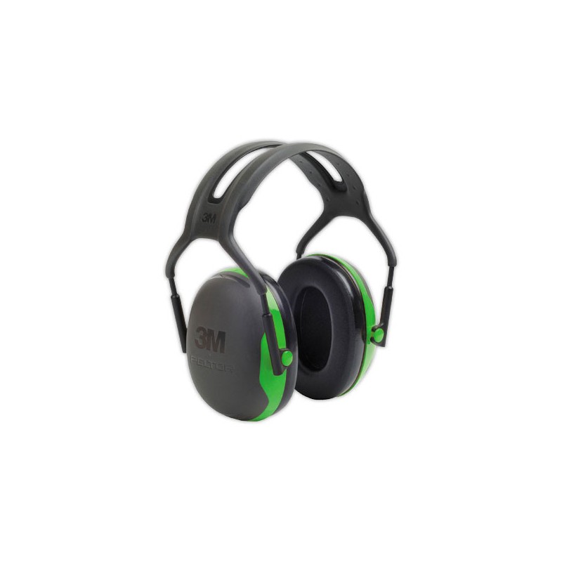 Casque anti bruit PELTOR vert  - Fiducial