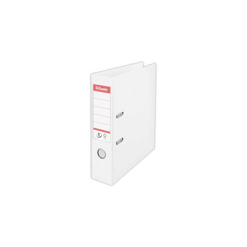 Classeur à levier ESSELTE VIVIDA N1 Power Blanc Dos 7,5 cm  - Fiducial