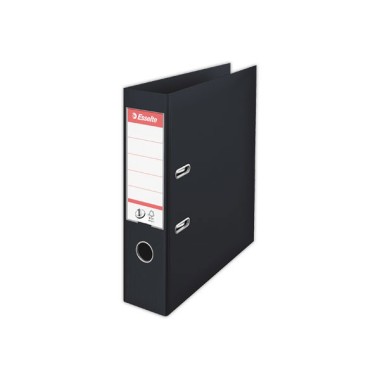Classeur à levier ESSELTE VIVIDA N1 Power Noir Dos 7,5 cm  - Fiducial