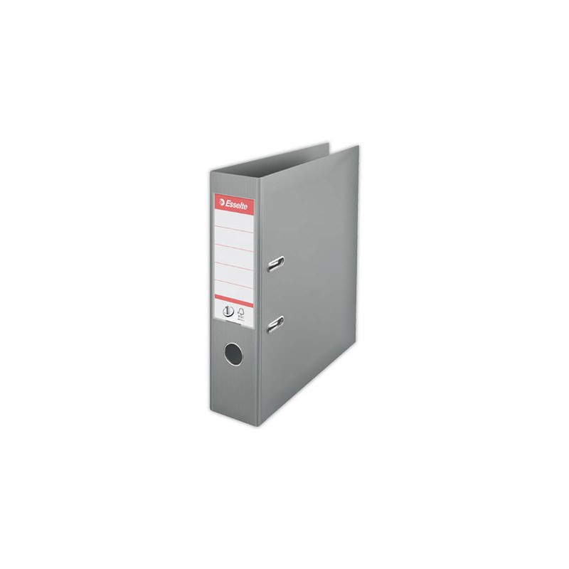 Classeur à levier ESSELTE VIVIDA N1 Power Gris Dos 7,5 cm  - Fiducial