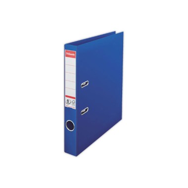 Classeur à levier ESSELTE classiques N1 Power - Dos 5cm bleu foncé  - Fiducial