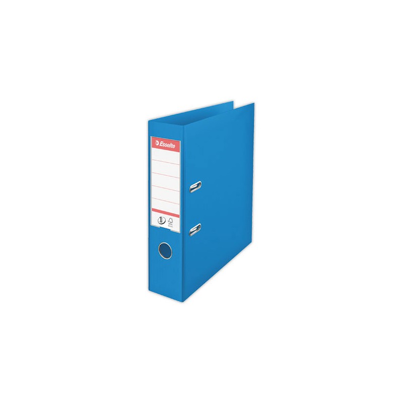 Classeur à levier ESSELTE VIVIDA N1 Power Bleu clair Dos 7,5 cm  - Fiducial