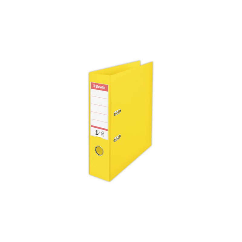 Classeur à levier ESSELTE VIVIDA N1 Power Jaune Dos 7,5 cm  - Fiducial