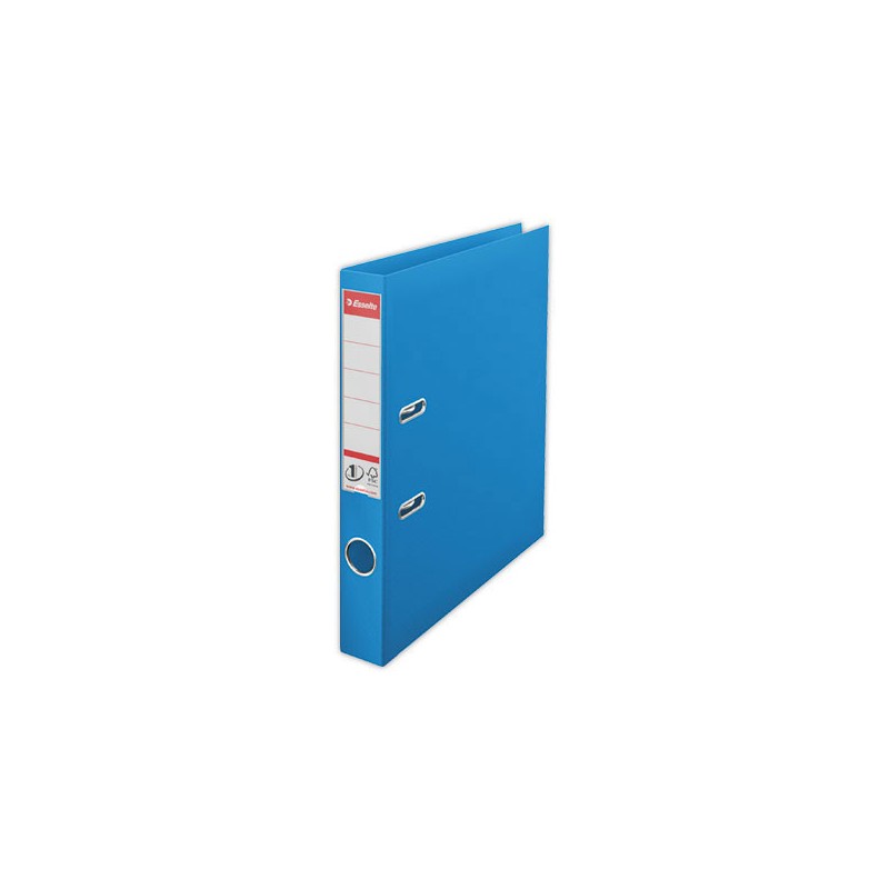 Classeur à levier Vivida ESSELTE N1 Power - Dos 5cm Bleu clair  - Fiducial