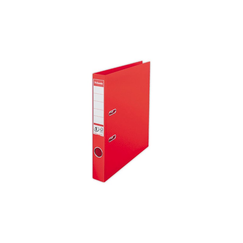 Classeur à levier Vivida ESSELTE N1 Power - Dos 5cm Rouge  - Fiducial