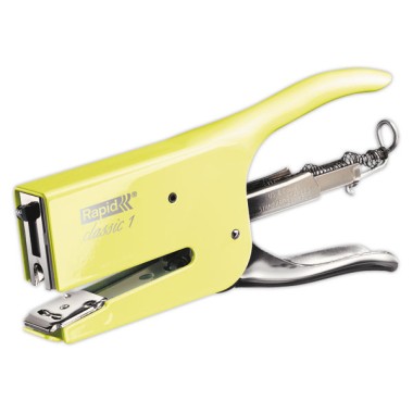 Pince agrafeuse Rapid Classique K1 jaune  - Fiducial