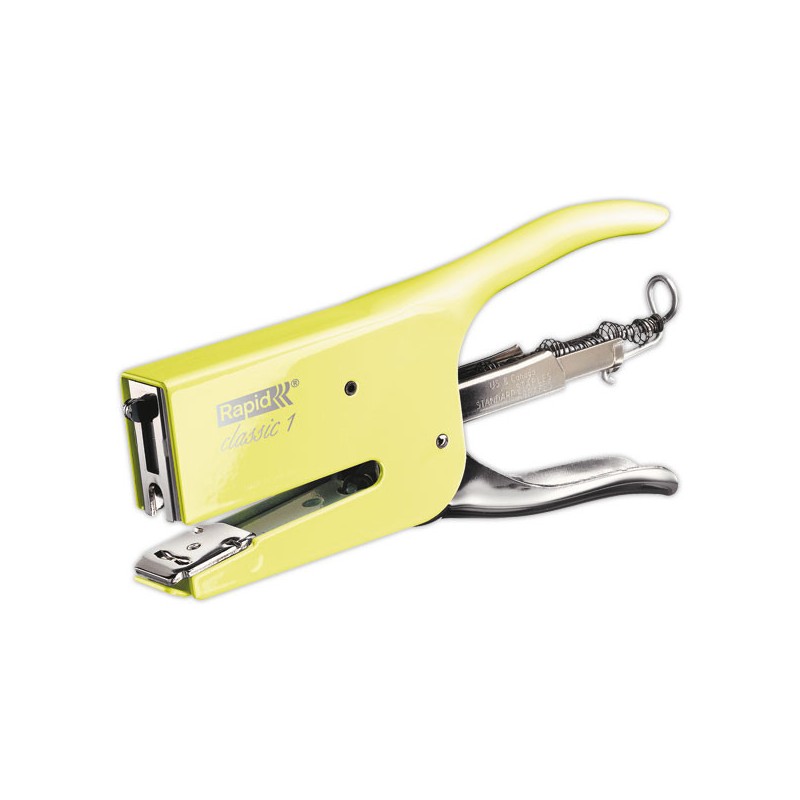 Pince agrafeuse Rapid Classique K1 jaune  - Fiducial