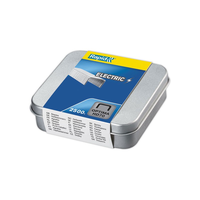 Agrafes REXEL Optima 70  x2500 - Fiducial