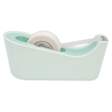 Dévidoir C18 Menthe + 1 rouleau SCOTCHMagic 33 m x 19 mm  - Fiducial