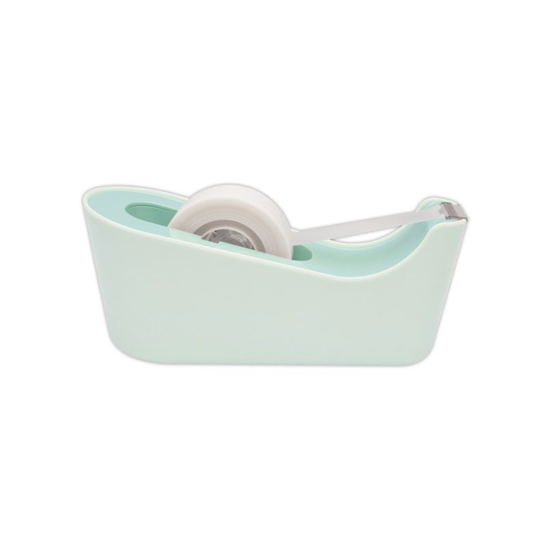 Dévidoir C18 Menthe + 1 rouleau SCOTCHMagic 33 m x 19 mm  - Fiducial