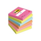 Notes Collection Poptimistic, 76 x 76 mm, 100 feuilles  x6 - Fiducial