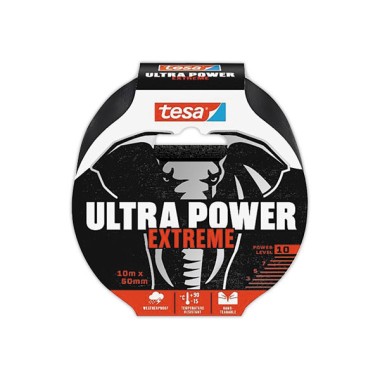 Ruban Tesa Ultra Power Extrême 10 m x 50 mm - Noir  - Fiducial