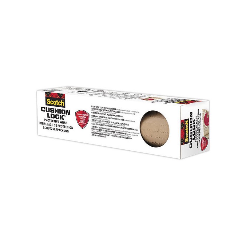 Film de protection Cushion Lock Scotch 304 mm x 9,14 m  - Fiducial