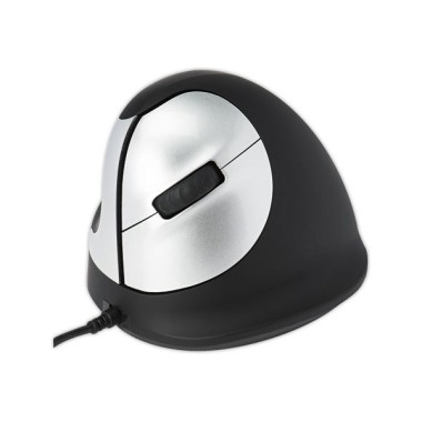 R-Go HE Souris ergonomique verticale filaire gaucher modèle moyen  - Fiducial