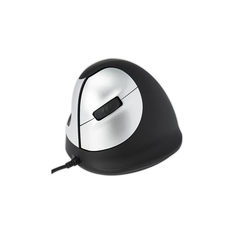 R-Go HE Souris ergonomique verticale filaire gaucher modèle moyen  - Fiducial