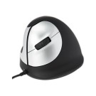 R-Go HE Souris ergonomique verticale filaire gaucher modèle moyen  - Fiducial