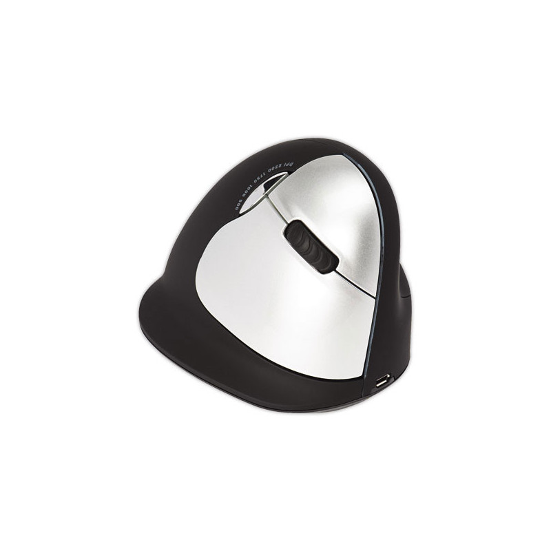 R-Go HE Souris ergonomique verticale sans fil droitier modèle grand  - Fiducial