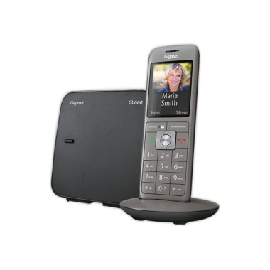 Téléphone ss fil GIGASET CL660 et sa base déportée  - Fiducial