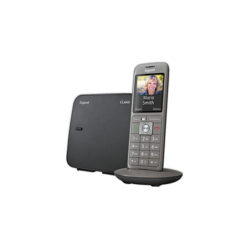 Téléphone ss fil GIGASET CL660 et sa base déportée  - Fiducial