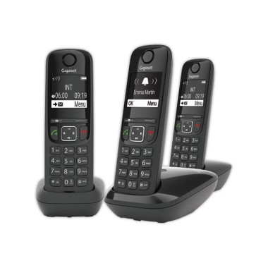 Trio téléphones sans fil Gigaset AS690  x3 - Fiducial