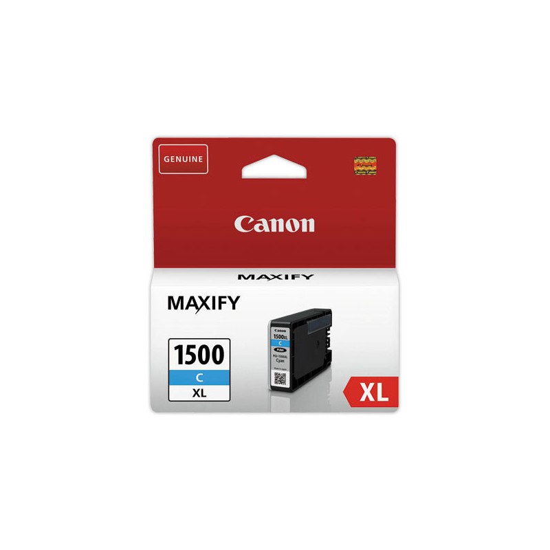 Cartouche CANON PGI1500XL CYAN  - Fiducial