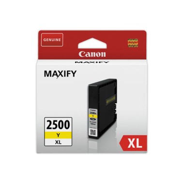 Cartouche CANON PGI2500XL jaune  - Fiducial