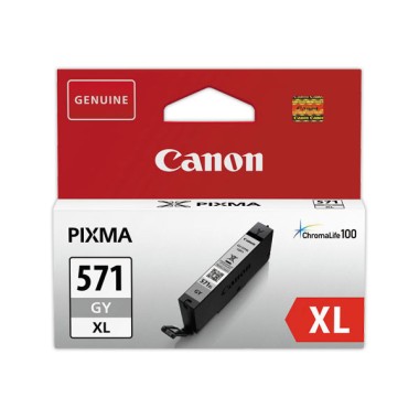 Cartouche CANON CLI-571XL gris  - Fiducial