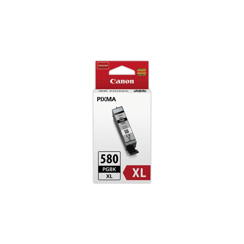 Cartouche CANON PGI-580XL Noir  - Fiducial