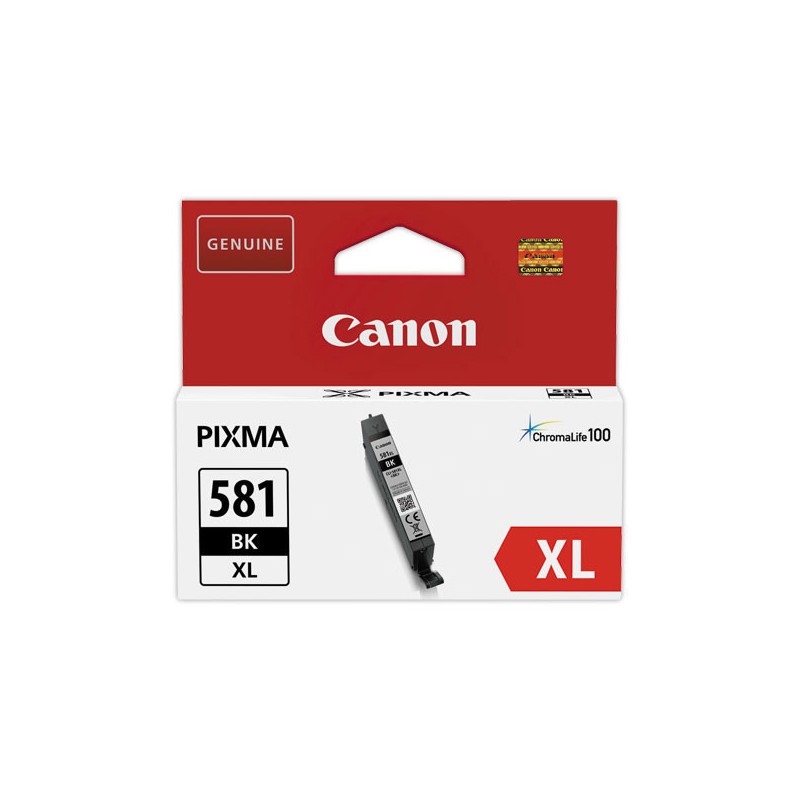 Cartouche Jet d'encre CANON CLI-581XL Noir  - Fiducial
