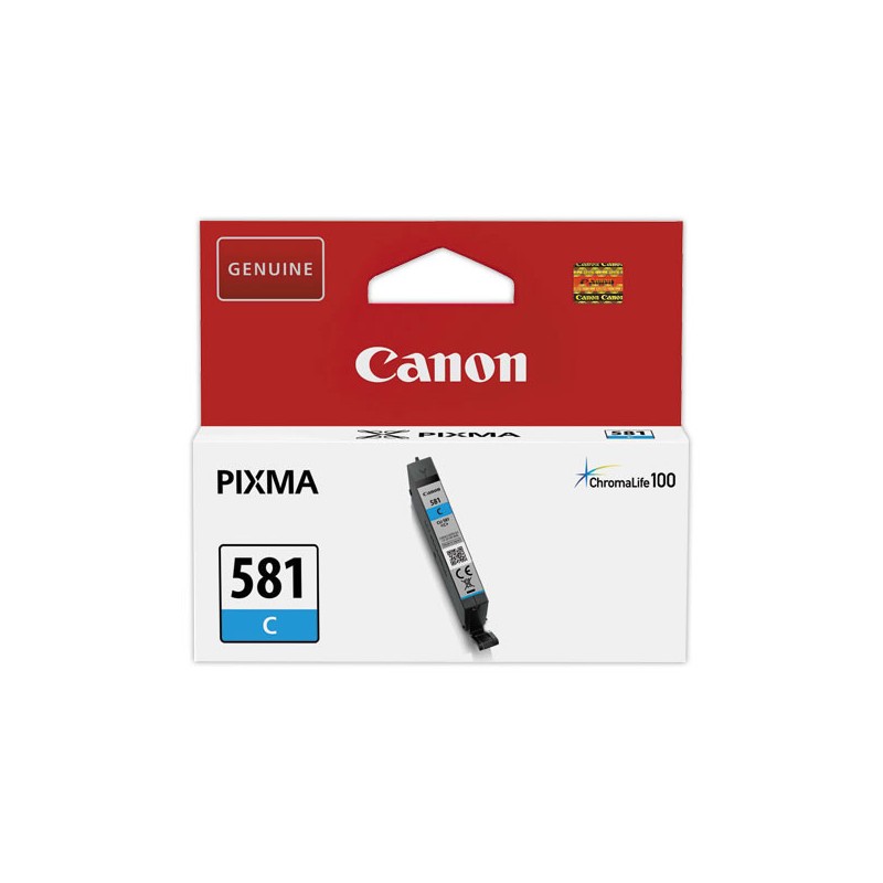 Cartouches CANON CLI-581 cyan  - Fiducial