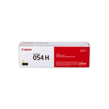 Toner CANON 054H Jaune  - Fiducial