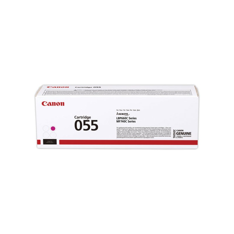 Toner CANON 055 Magenta  - Fiducial