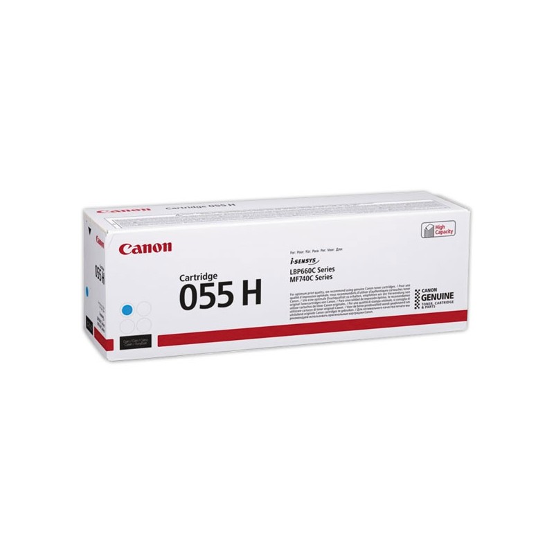 Toner CANON 055H cyan  - Fiducial