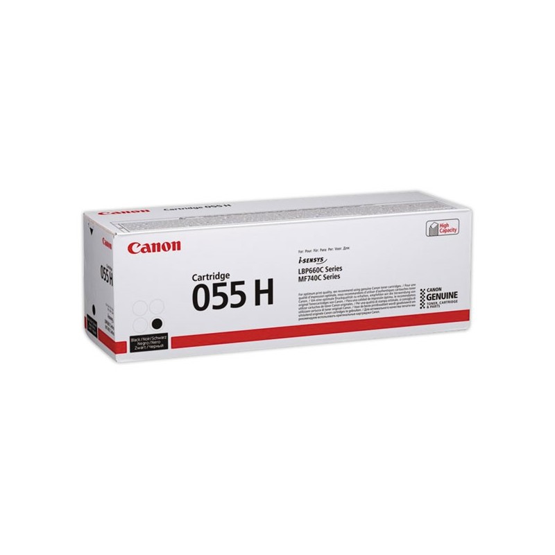 Toner CANON 055H noir  - Fiducial