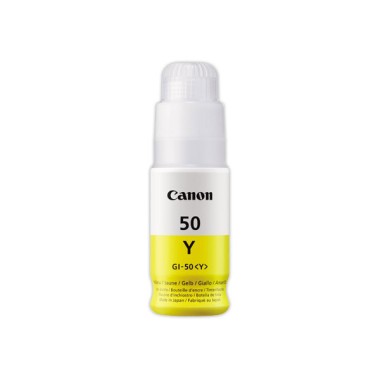 Cartouche CANON GI-50 Jaune Encre à pigment  - Fiducial