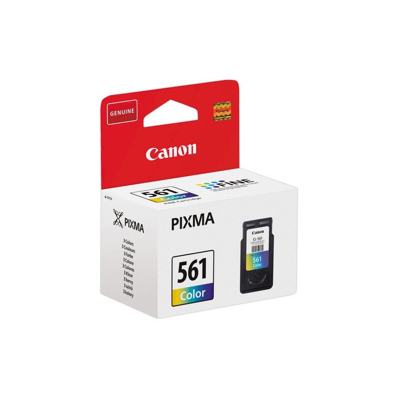 Cartouche Canon CL-561 Couleurs  - Fiducial