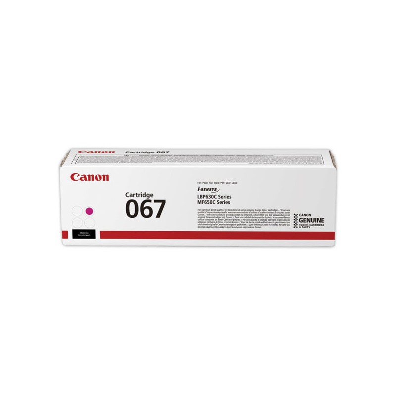 Toner CANON 067 Magenta  - Fiducial