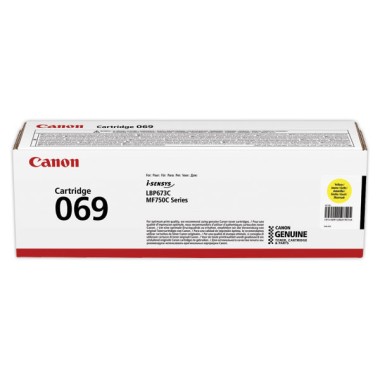 Toner CANON 069 Jaune  - Fiducial