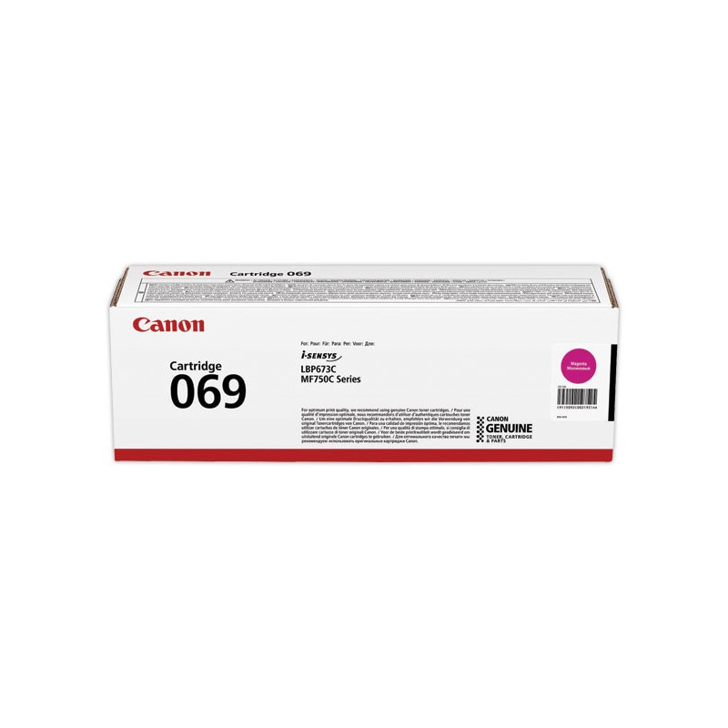 Toner CANON 069 Magenta  - Fiducial