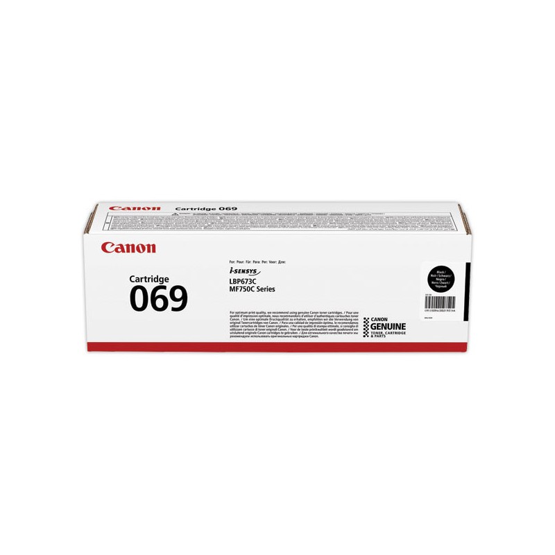 Toner CANON 069 Noir  - Fiducial