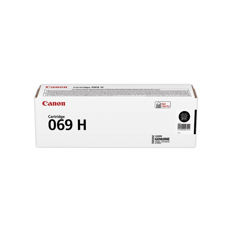 Toner CANON 069H haute capacité Noir  - Fiducial