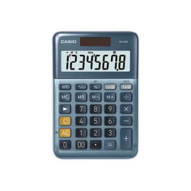 Calculatrice Casio MS80E solaire 8 chiffres  - Fiducial